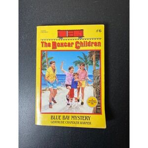 The Boxcar Children Blue Bay Mystery #6 Gertrude Chandler‎ Warner Scholastic